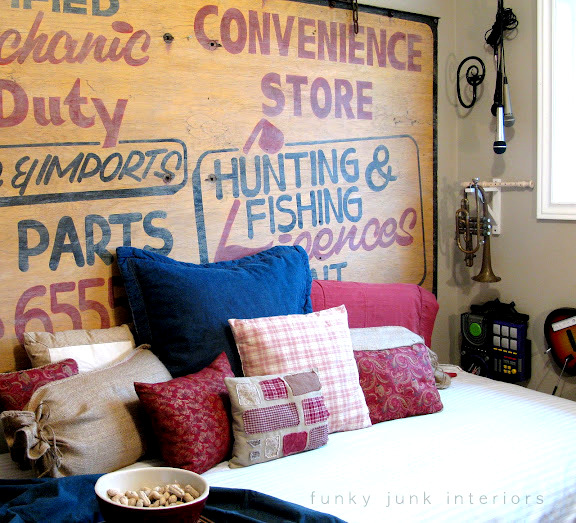 big ol grocery sign inspired kid s bedroom yup, bedroom ideas, crafts, home decor, This sign resides along the side of a daybed