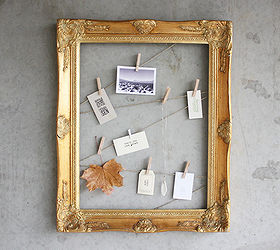 7 diy projects under 20, crafts, repurposing upcycling, Clothespin frame We re always on the lookout for new ways to display photos and this idea caught our eye To make the DIY clothespin frame from Morning Creativity you ll need a frame from a thrift store clothespins small nails