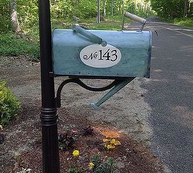 watering can mailbox, fire pit, repurposing upcycling