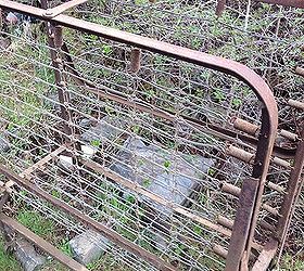 thus old bed how to clean an old rusty bed frame, An old spring wire frame bed More than 75 yes old