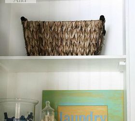 diy laundry room sign from an old cabinet door, crafts, doors