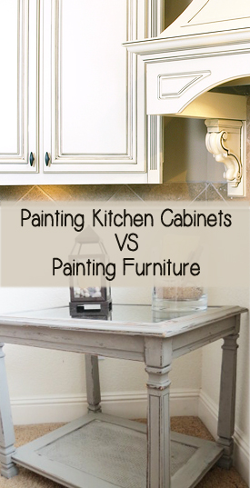 painting kitchen cabinets vs painting furniture, home decor, kitchen cabinets, painted furniture