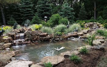 Pondless Waterfall to Pond Oakbrook, IL: Installed by Gem Ponds
