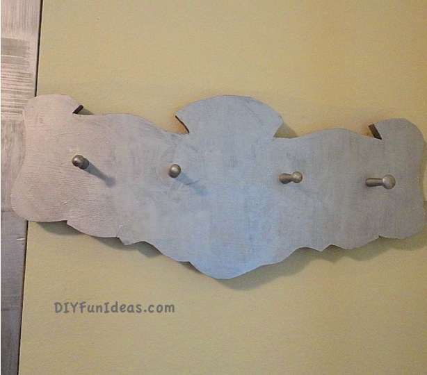 upcycled coat rack to lovely jewelry organizer, crafts, repurposing upcycling