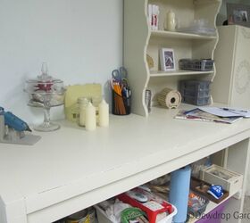a new place to craft, craft rooms, Loving my new workstation