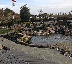 gorgeous ecosystem waterfall garden pond monroe county rochester ny, landscape, outdoor living, ponds water features, Let Acorn Landscaping help transform your yard into the yard of your dreams