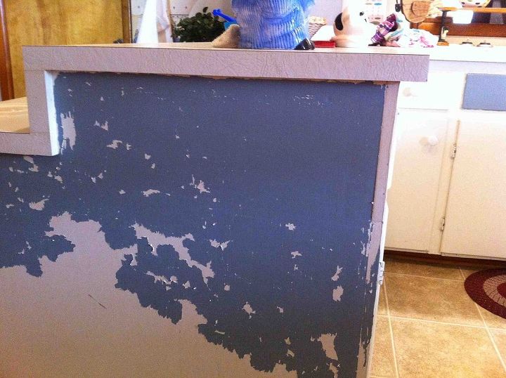 how to remove top layer of paint, painted furniture