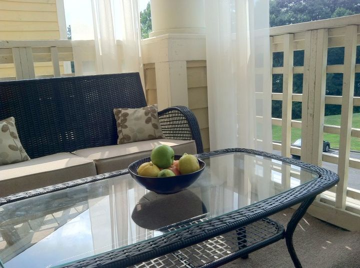 diy 30 whimsical porch, home decor, outdoor living, porches, Enjoy by reading or eating a piece of fruit