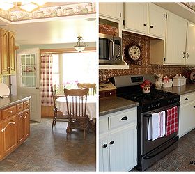 kitchen cupboards transformed, home decor, kitchen cabinets, kitchen design, painting, From oak cathedral to cottage style white Same cupboards same cupboard doors brand new look