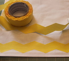 how to make your own chevron fabric any color for cheap, crafts, home decor, This is what the Frog Tape Shape Tape looks like