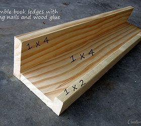 bookshelves for children s reading nook, storage ideas, It should all go together like this Use wood filler to fill in any holes or gaps