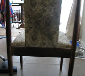 parker dining chair makeover, painted furniture, Very grubby