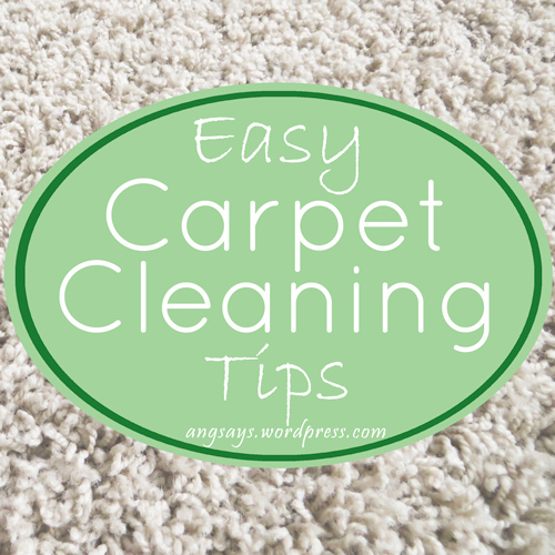 consejos fciles para la limpieza de alfombras