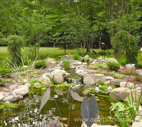 water gardens rochester ny fish ponds, landscape, ponds water features, Ponds Pond Design Water Garden Koi Pond Led Pond Lighting Design by Acorn Landscaping of Rochester NY 585 442 6373