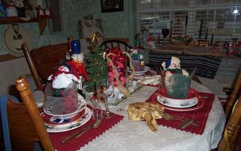 Last days of Christmas dinning room
