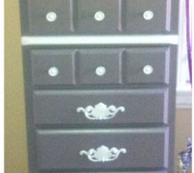 lingerie chest classy diy update, painted furniture, AFTER I love love love it It classes up my bedroom big time