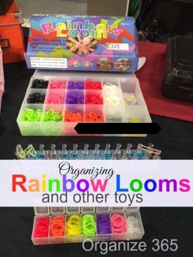 rainbow loom e a organizao de outros brinquedos infantis, Ideias para organizar o Rainbow Loom em casa e em movimento e outras ideias de organiza o de brinquedos tamb m