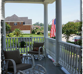 my home, curb appeal, outdoor living, porches, on the front porch