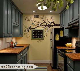 tiny condo kitchen makeover, home decor, kitchen design, My finished kitchen