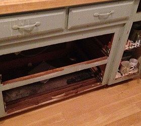 easy fix for missing cabinet doors