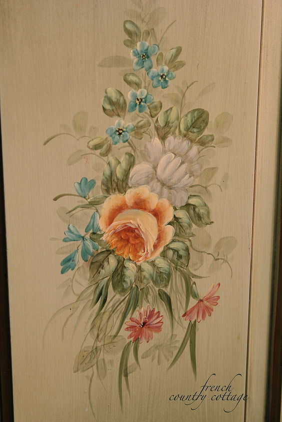 floral painted furniture love, painted furniture
