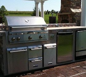 creating a gorgeous outdoor space, decks, outdoor living, Outdoor kitchen