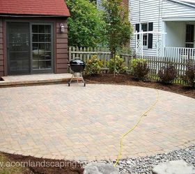 backyard patio designs rochester ny, concrete masonry, decks, gardening, landscape, outdoor furniture, outdoor living, Backyard Paver Patio Designer Landscape Designer Low Maintenance Plantings Pondless Waterfalls Steps Led Landscape Lighting in Brighton NY by Acorn Landscaping Patio Designers NY of Rochester NY Contact us now 585 442 6373