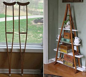 have any old wooden crutches, home decor, painted furniture, repurposing upcycling, source