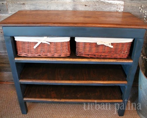 traditional dresser makeover napoleonic blue, painted furniture
