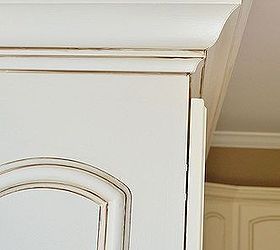 painted kitchen cabinet details, kitchen cabinets, kitchen design, painting, Close up view of painted and glazed cabinets