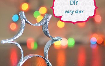  Decoração de Natal DIY Fácil - Estrela de Foil