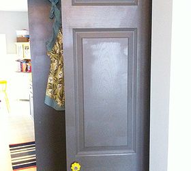 how to turn a bi fold door into a double door, closet, doors