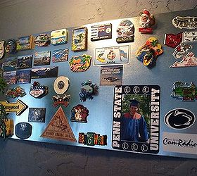 where to put all those magnets that are taking over your refrigerator, crafts