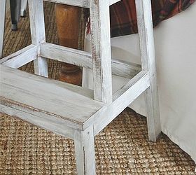 ikea hack beckvam step stool makeover, painted furniture