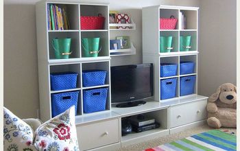 Bright, Cheerful Organized Playroom