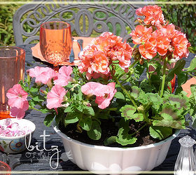 diy umbrella pole planter, crafts, decks, flowers, gardening, outdoor living, patio
