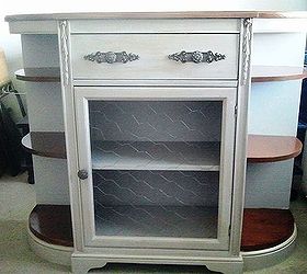 refreshed server, painted furniture, woodworking projects, Layer of clear coat She s finished