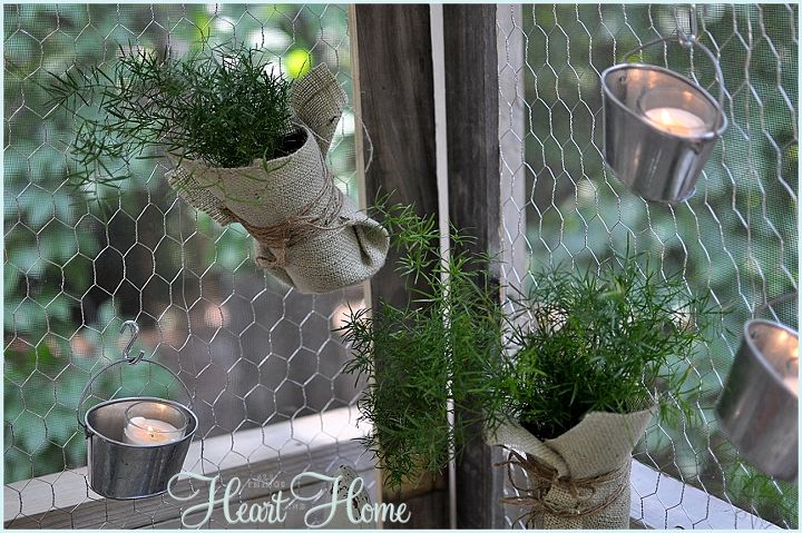 pallet wood chicken wire screen, diy, how to, pallet, repurposing upcycling, windows, woodworking projects, some tiny buckets with tea lights for a night time party or little bags of candy for a Halloween party