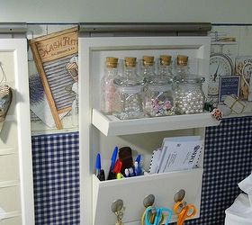 craft space, cleaning tips, closet, craft rooms, painted furniture, Better close up