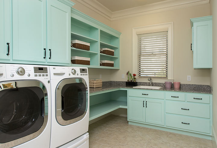 living with color could you would you why not, home decor, painting, fun spirited laundry room