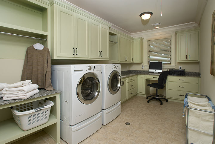 new custom designed laundry room, home decor, laundry rooms, shelving ideas, storage ideas, New laundry room home in Sandy Springs GA Design by Becky Sue Becker CMKBD CAPS