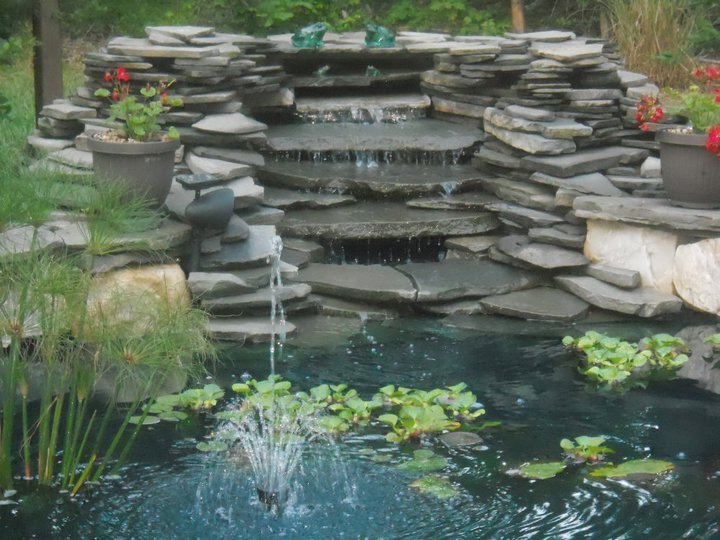 Waterfalls done last summer. I waited until I was finished with all to post to hometalk.