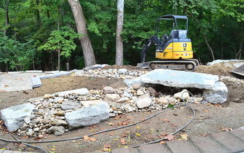 We're into the final legs of our backyard renovation but the weather may be putting a bit of a damper on the progress.