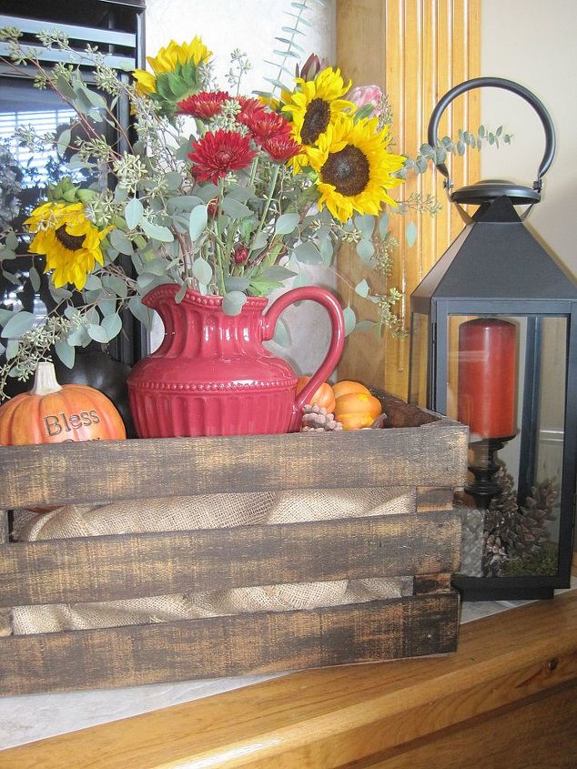 trash to treasure crate makeover, crafts, repurposing upcycling, Add character to your home decor by using free items like this crate I discovered on the side of the road With a ittle elbow grease and imagination this is now one of my favorite pieces of home decor Come see the before after