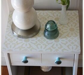 laminate nightstand makeover, painted furniture, Nightstand Makeover