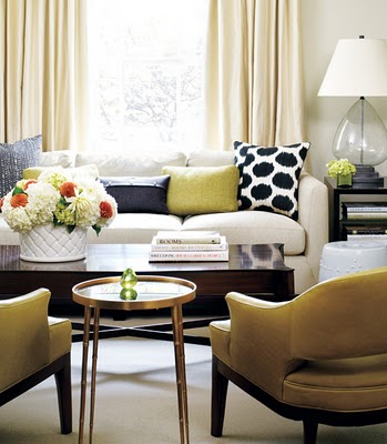 2013 hot decorating amp staging trend 5 we are crushing on brass it s, home decor, real estate, Stylish brass side tables are timeless as shown here in the living room