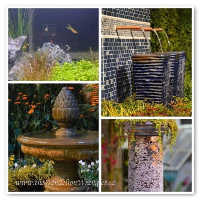 trend spotting at the nwfgs lust rust amp waterways, flowers, gardening, outdoor living, Water was a big theme of the show Spectacular fountains from classic to one of a kind creations