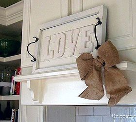 love wall plaque, crafts, home decor, repurposing upcycling