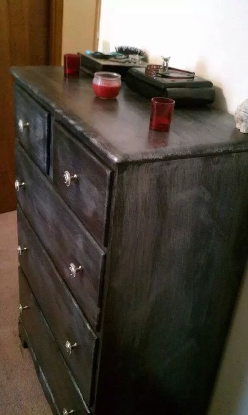 new life to an old dresser, painted furniture