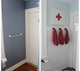 historic farmhouse bathroom renovation, bathroom ideas, diy, home decor, BEFORE AFTER